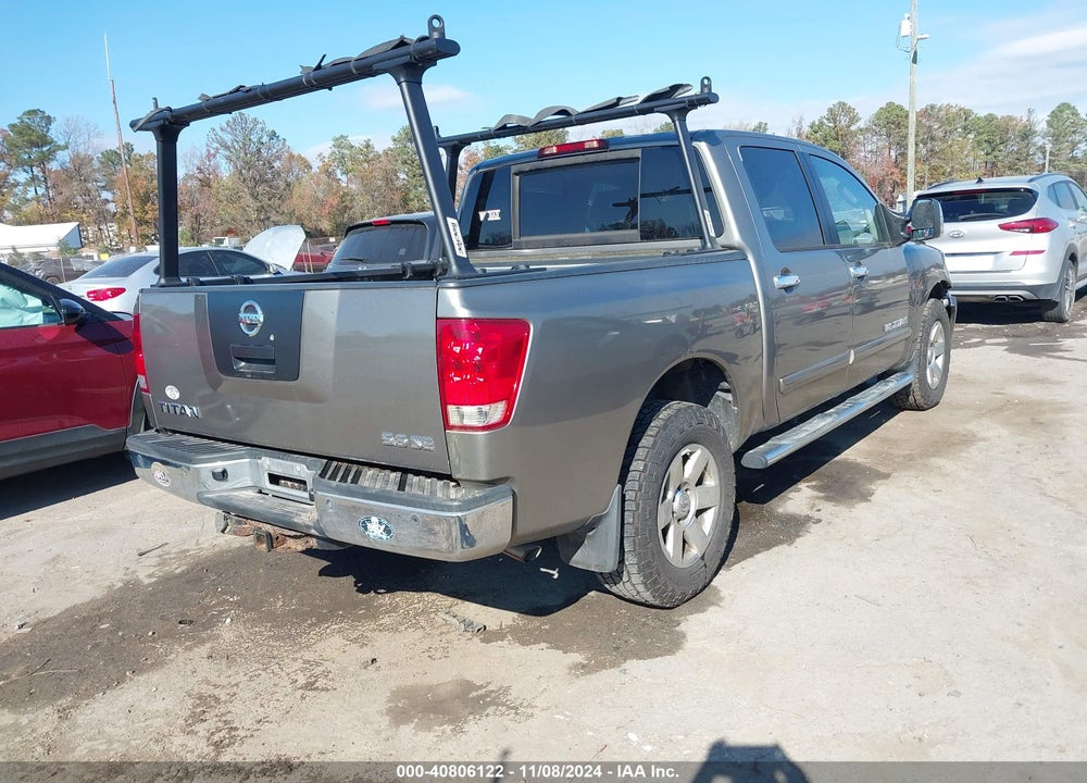 2007 NISSAN TITAN SE VIN: 1N6BA07B77N243439
