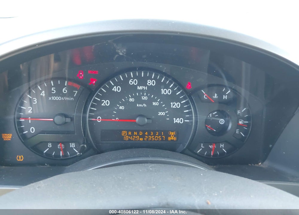 2007 NISSAN TITAN SE VIN: 1N6BA07B77N243439