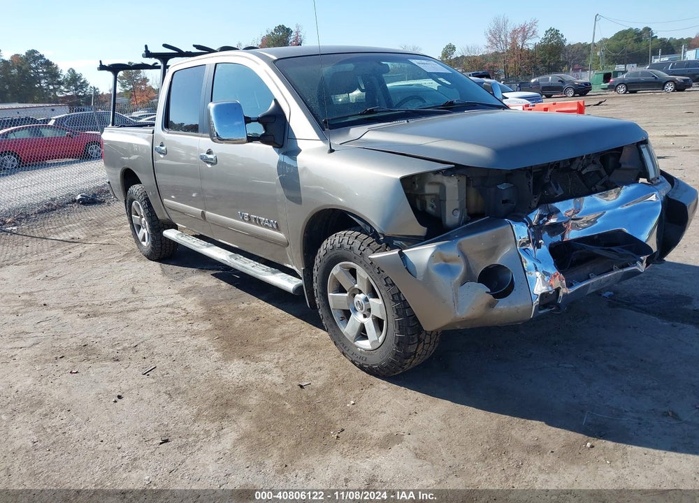 2007 NISSAN TITAN SE VIN: 1N6BA07B77N243439