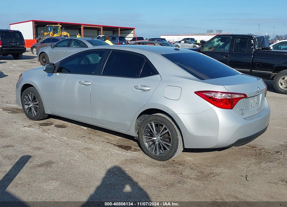 2017 TOYOTA COROLLA L/LE/XLE/SE/XSE VIN: 2T1BURHE8HC800631