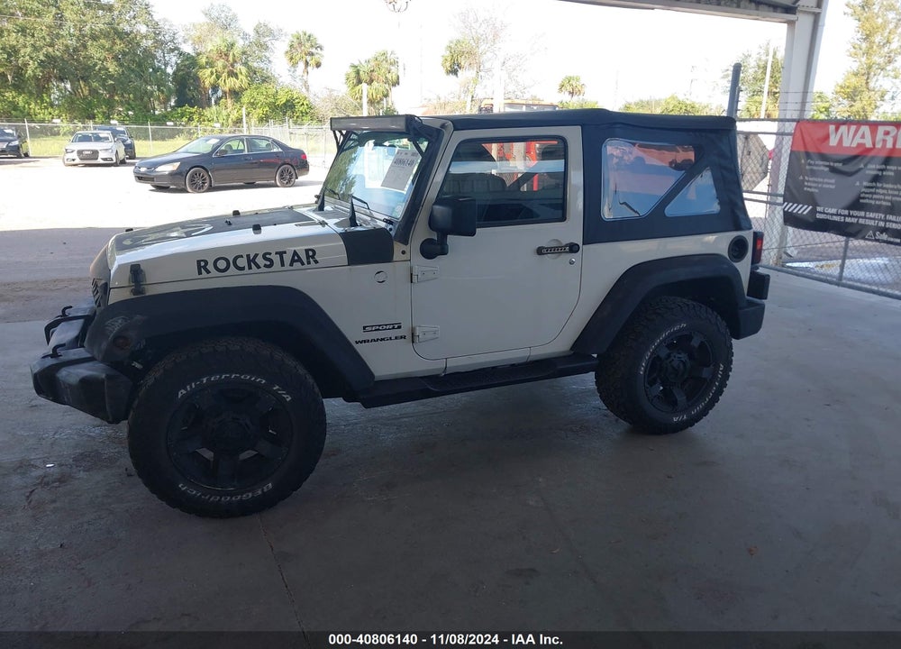 2015 JEEP WRANGLER SPORT VIN: 1C4AJWAG6FL682860