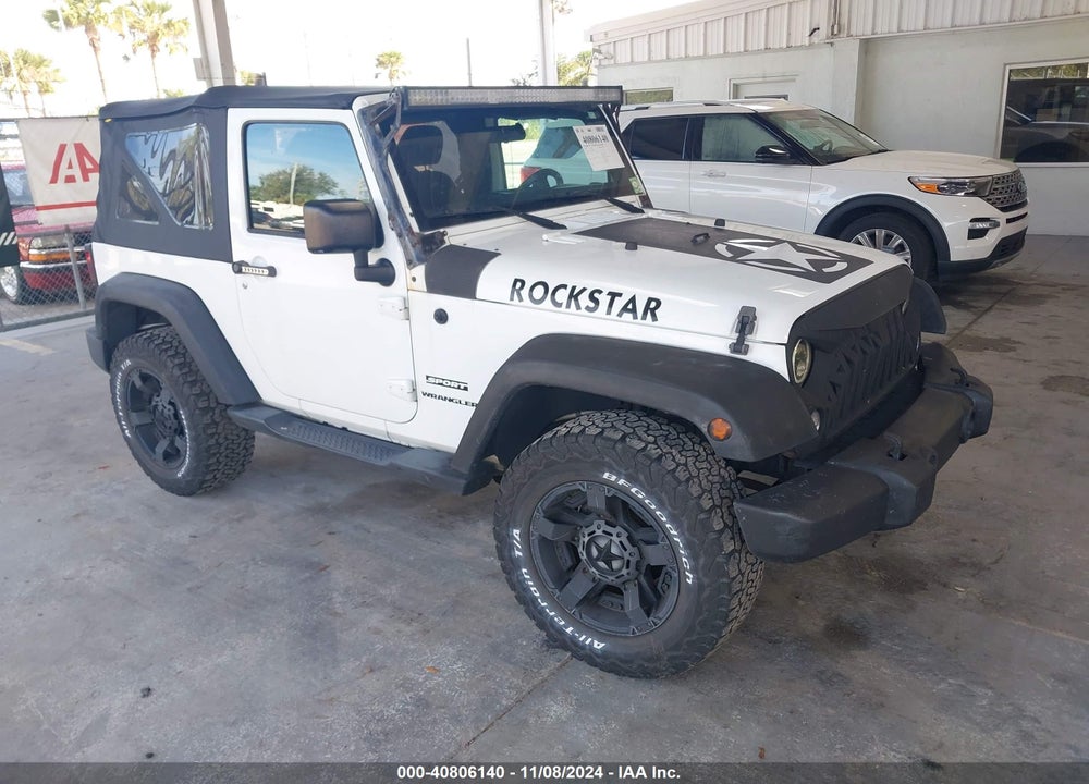 2015 JEEP WRANGLER SPORT VIN: 1C4AJWAG6FL682860
