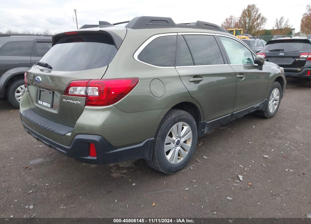 2019 SUBARU OUTBACK 2.5I PREMIUM VIN: 4S4BSAHC0K3262332