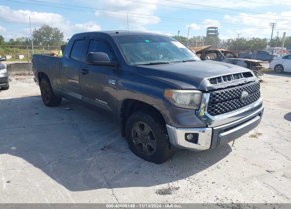 2018 TOYOTA TUNDRA SR5 5.7L V8 VIN: 5TFRY5F1XJX243983