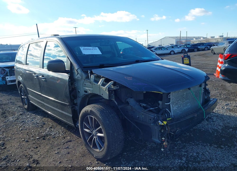 2017 DODGE GRAND CARAVAN SXT VIN: 2C4RDGCG2HR801124