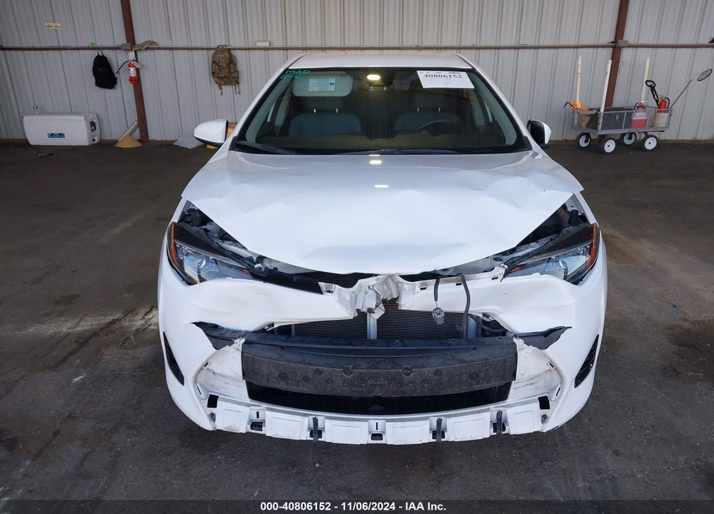 2018 TOYOTA COROLLA L VIN: 2T1BURHE3JC031753