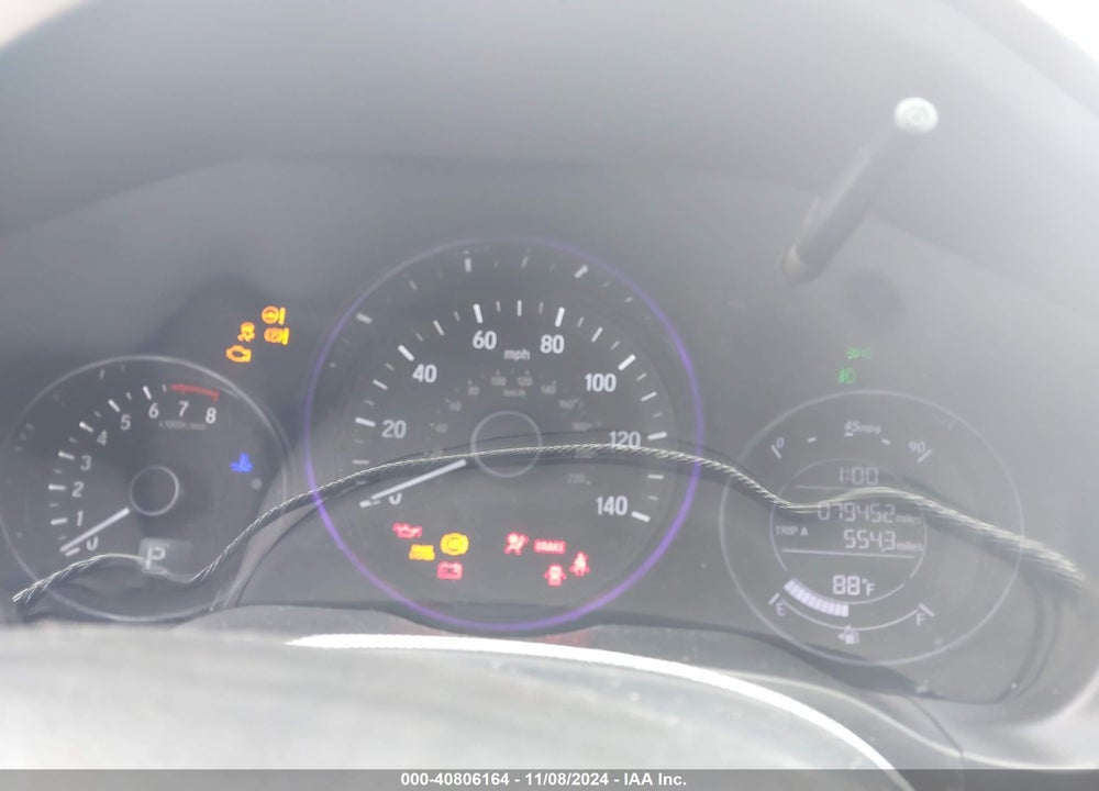 2022 HONDA HR-V VIN: 3CZRU5H1XNM714450