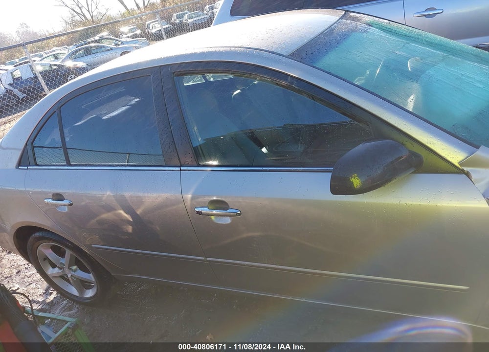 2007 HYUNDAI SONATA LIMITED/SE V6 VIN: 5NPEU46F67H155310