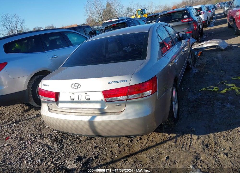 2007 HYUNDAI SONATA LIMITED/SE V6 VIN: 5NPEU46F67H155310