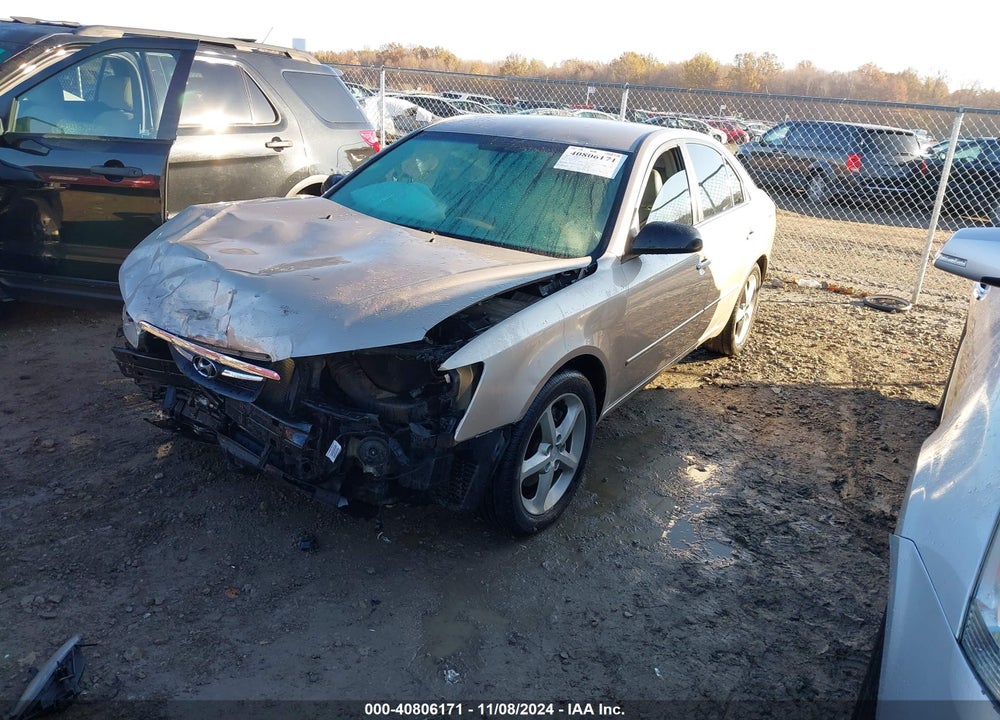 2007 HYUNDAI SONATA LIMITED/SE V6 VIN: 5NPEU46F67H155310