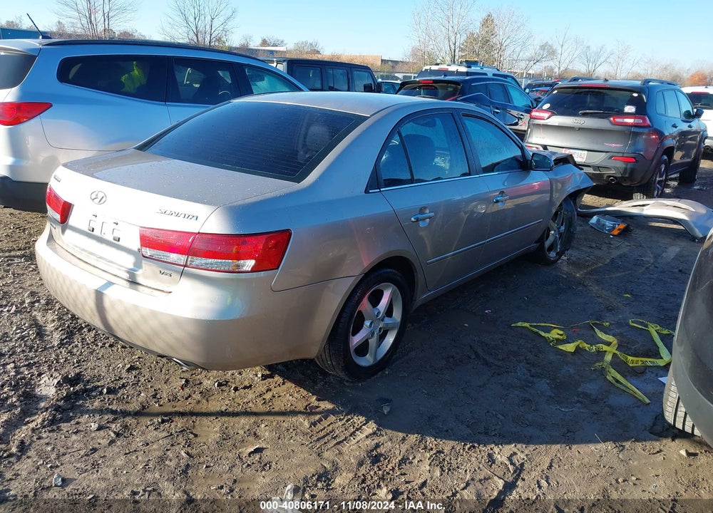 2007 HYUNDAI SONATA LIMITED/SE V6 VIN: 5NPEU46F67H155310