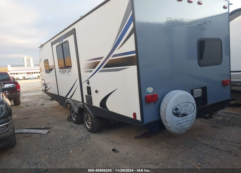 2019 KEYS PASSPORT T VIN: 4YDT24027KK413067