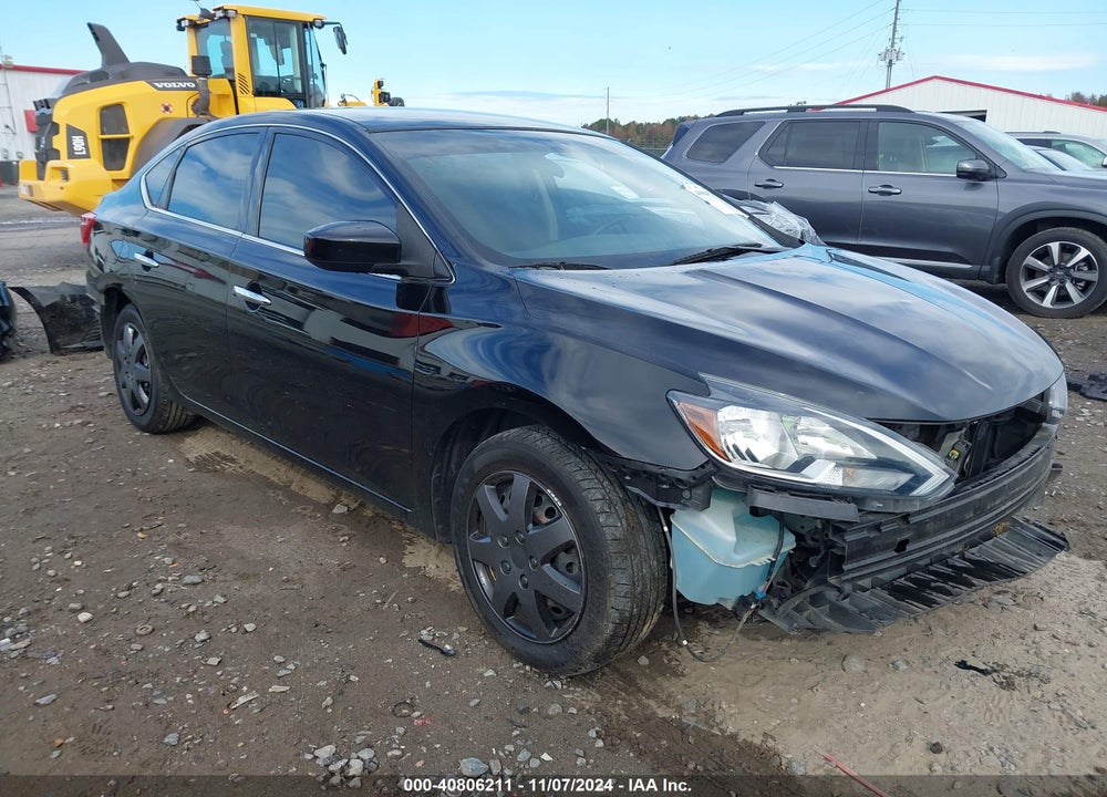 2018 NISSAN SENTRA S VIN: 3N1AB7AP3JY295138