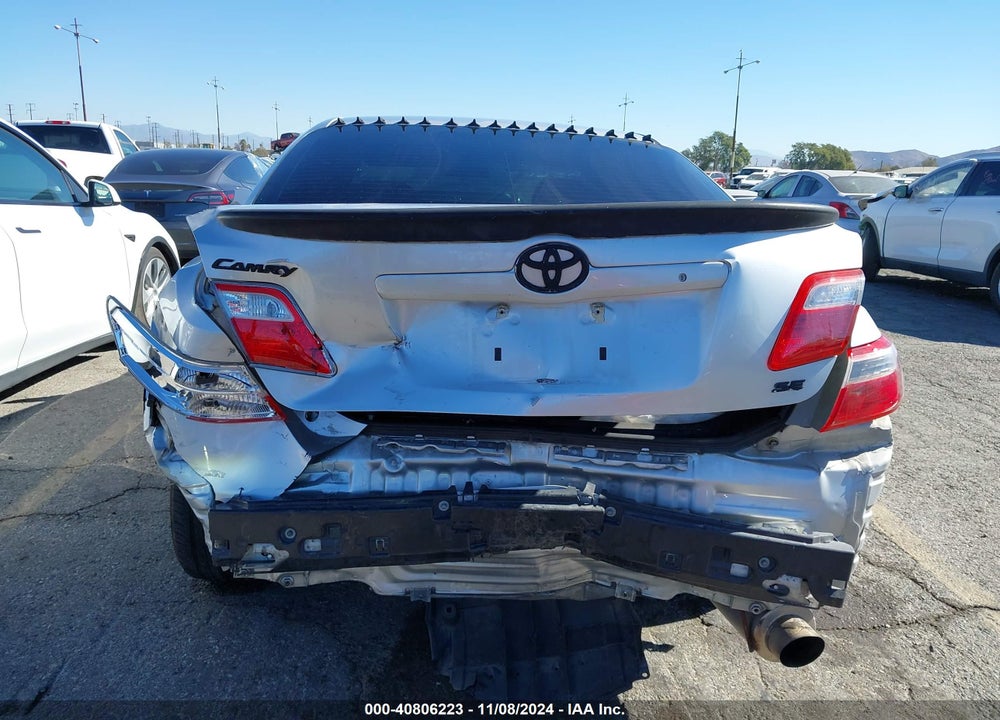 2008 TOYOTA CAMRY SE VIN: 4T1BE46K18U745060