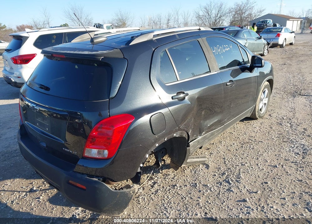 2015 CHEVROLET TRAX LT VIN: KL7CJLSBXFB109599