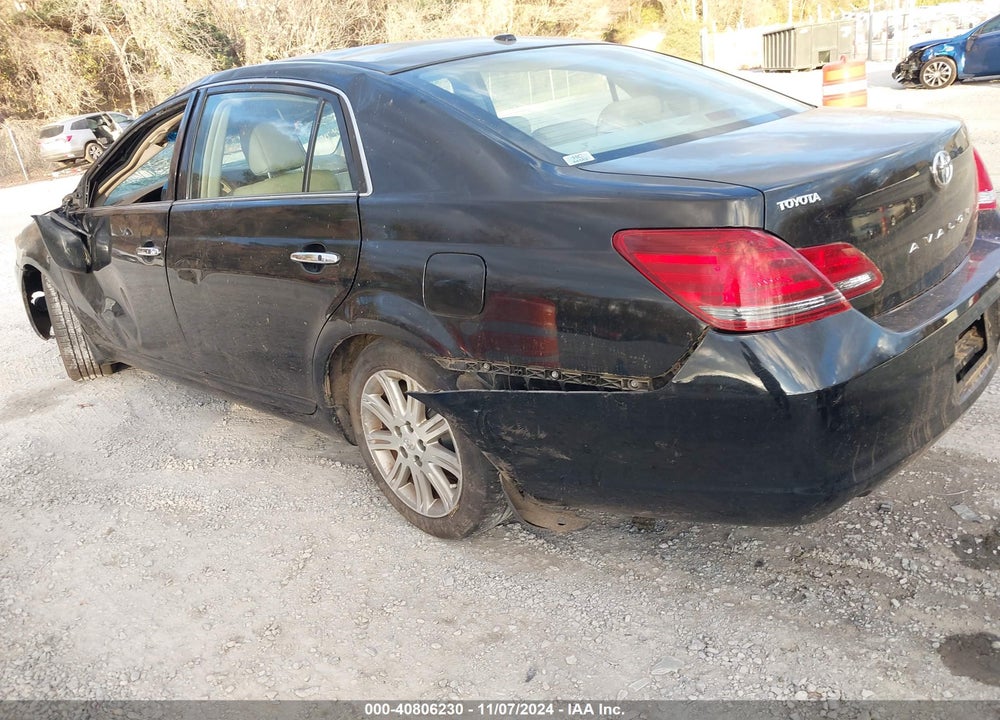 2010 TOYOTA AVALON LIMITED VIN: 4T1BK3DB9AU352466