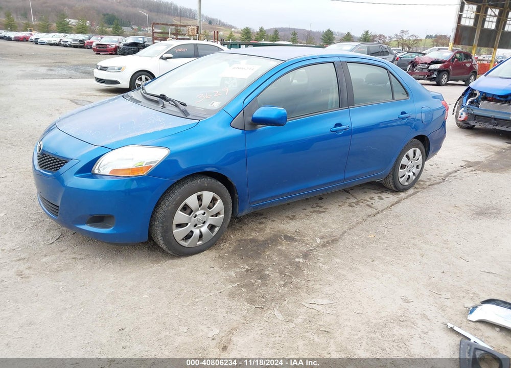 2010 TOYOTA YARIS VIN: JTDBT4K3XA1353629