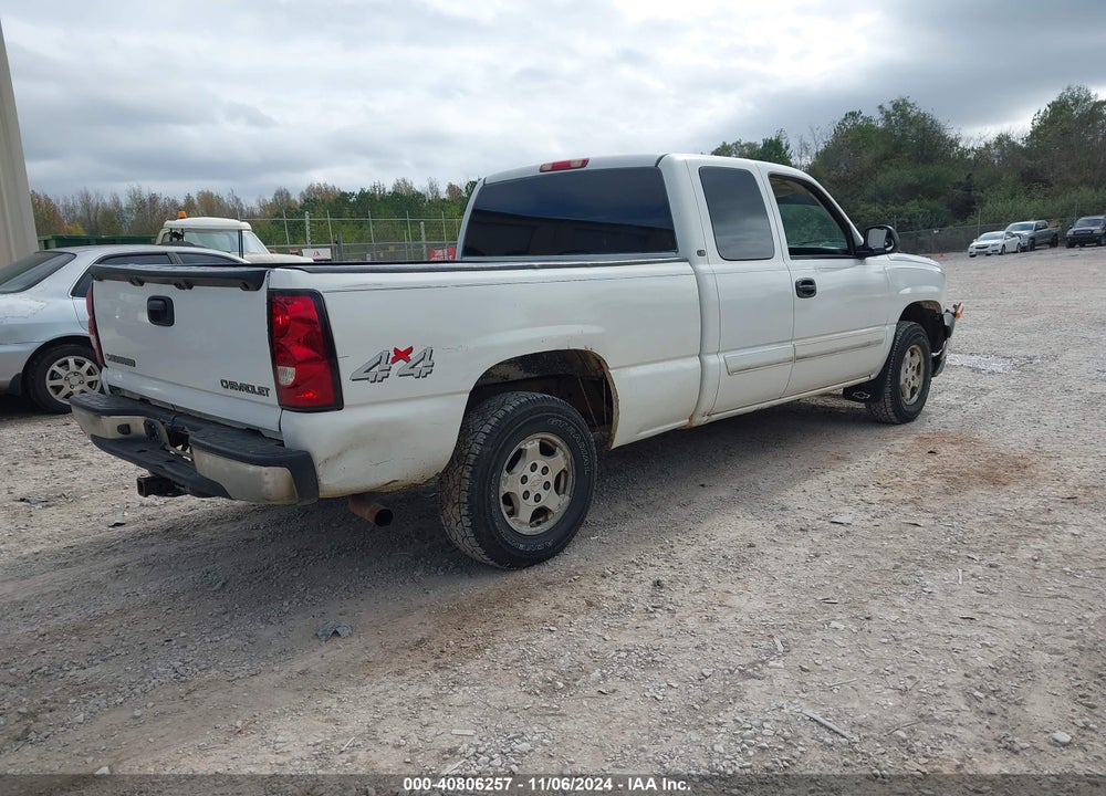 2004 CHEVROLET SILVERADO 1500 LS VIN: 2GCEK19V841106484