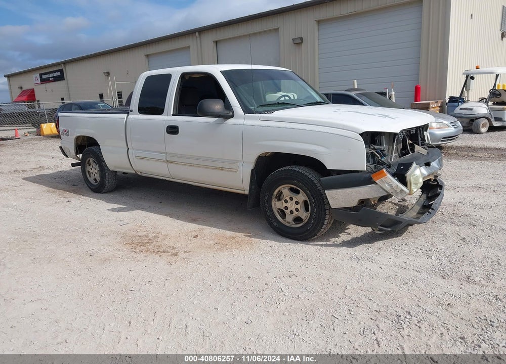 2004 CHEVROLET SILVERADO 1500 LS VIN: 2GCEK19V841106484
