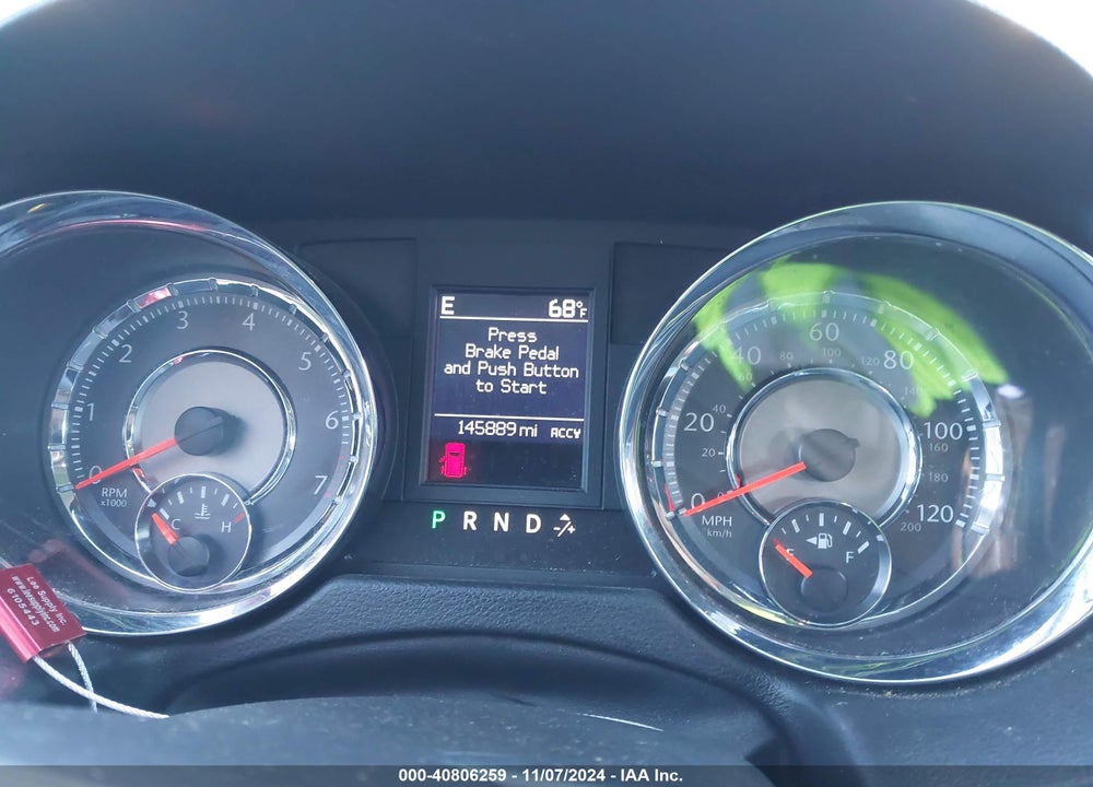 2011 CHRYSLER TOWN & COUNTRY LIMITED VIN: 2A4RR6DG9BR630416