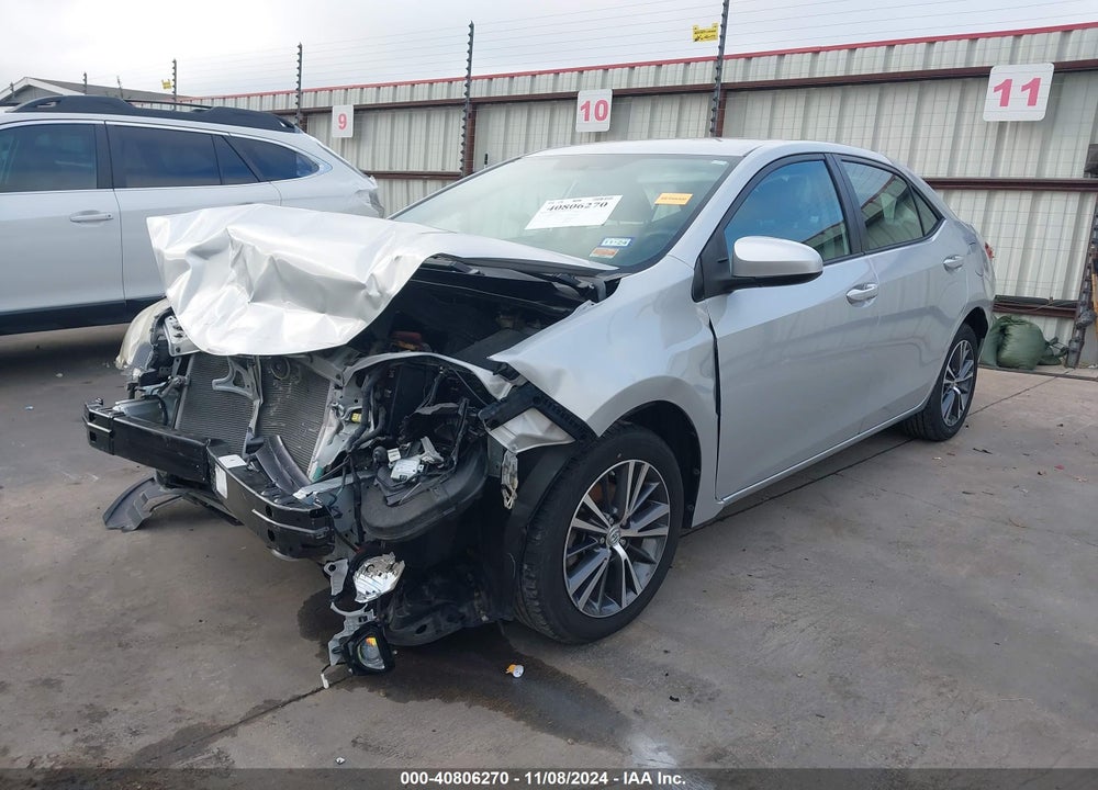 2016 TOYOTA COROLLA LE PLUS VIN: 2T1BURHE8GC498417