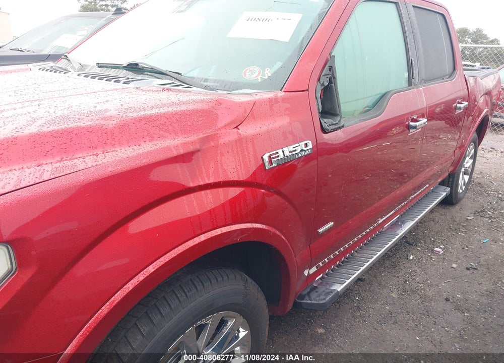 2017 FORD F-150 LARIAT VIN: 1FTEW1EG3HFA40226