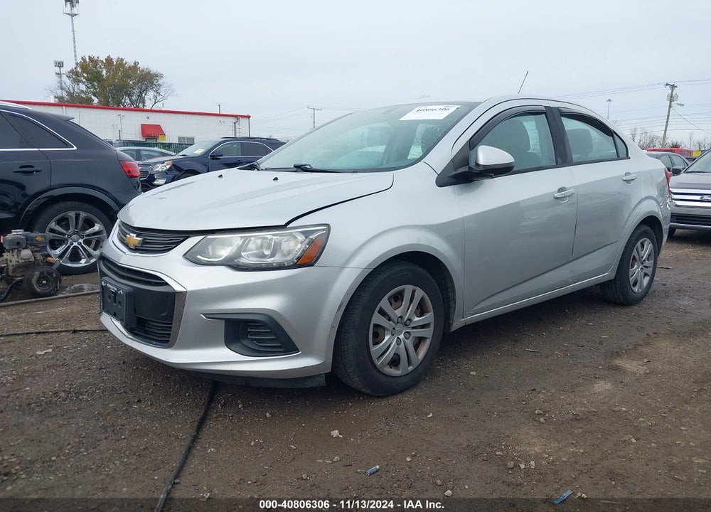 2017 CHEVROLET SONIC LS AUTO VIN: 1G1JB5SH8H4143242