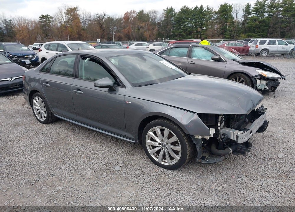 2018 AUDI A4 2.0T ULTRA PREMIUM VIN: WAUKMAF48JA050201
