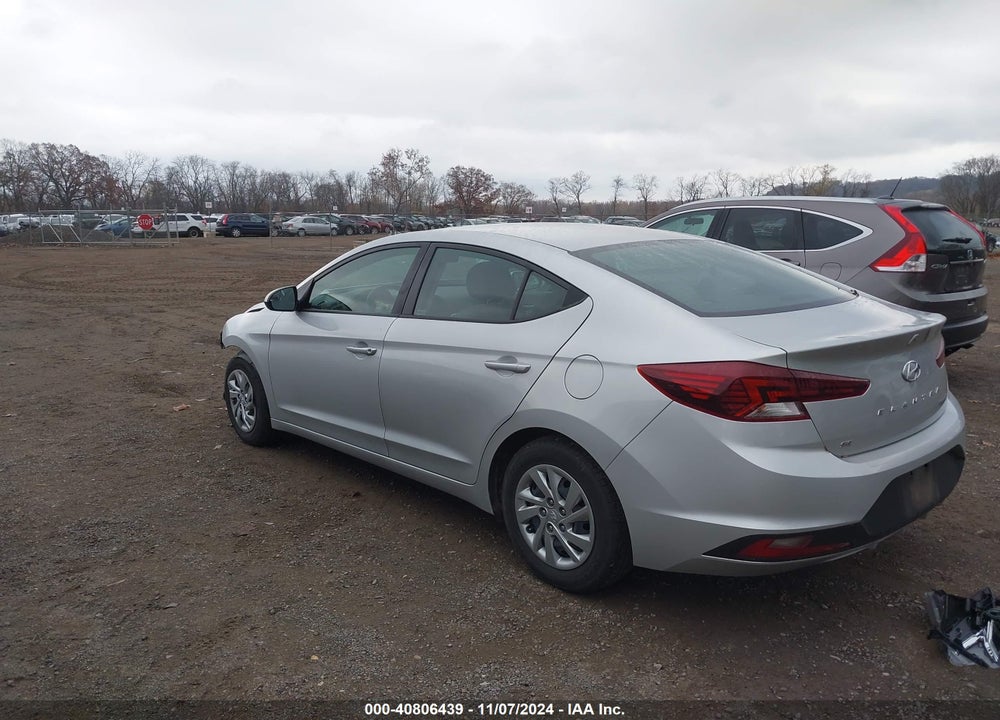2019 HYUNDAI ELANTRA SE VIN: KMHD74LF5KU779259