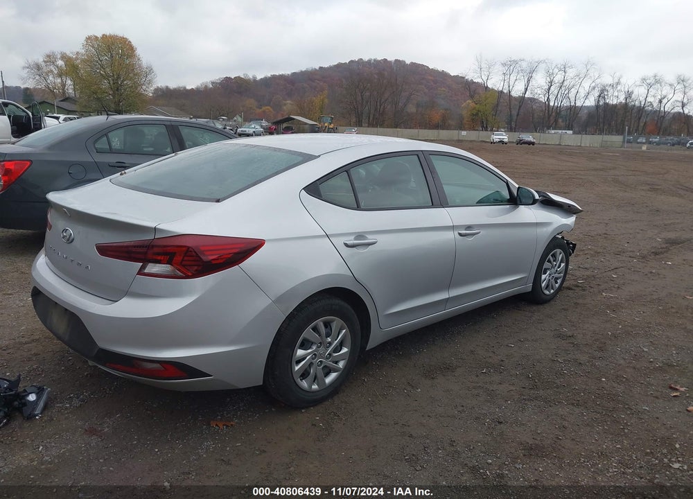 2019 HYUNDAI ELANTRA SE VIN: KMHD74LF5KU779259