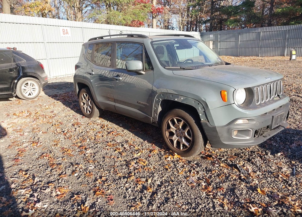 2017 JEEP RENEGADE LATITUDE 4X4 VIN: ZACCJBBBXHPE97911