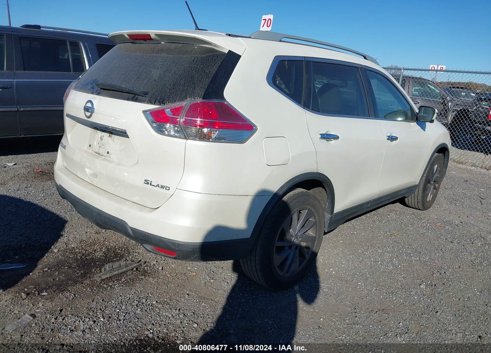 2016 NISSAN ROGUE SL VIN: 5N1AT2MV0GC794306