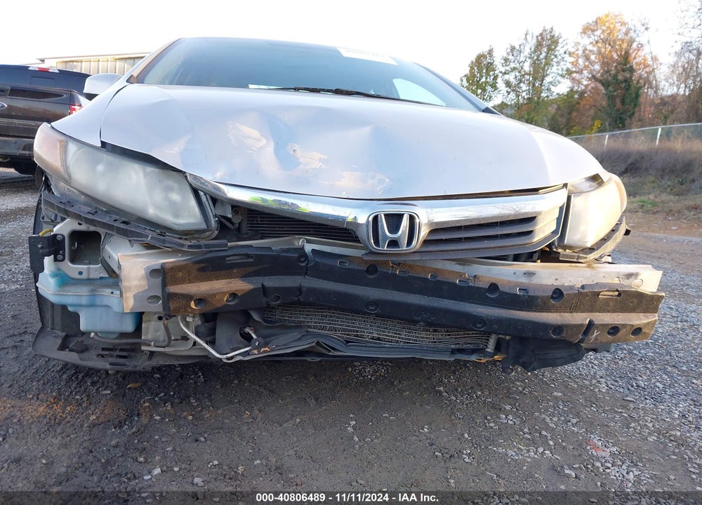 2012 HONDA CIVIC LX VIN: 19XFB2F55CE009484