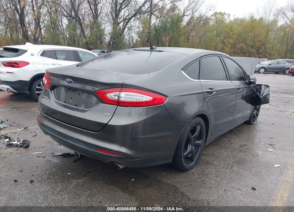 2016 FORD FUSION SE VIN: 3FA6P0H7XGR327867