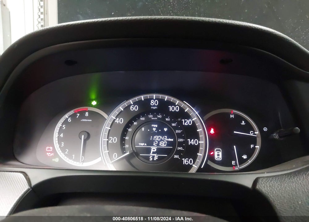 2013 HONDA ACCORD LX VIN: 1HGCR2F34DA168032
