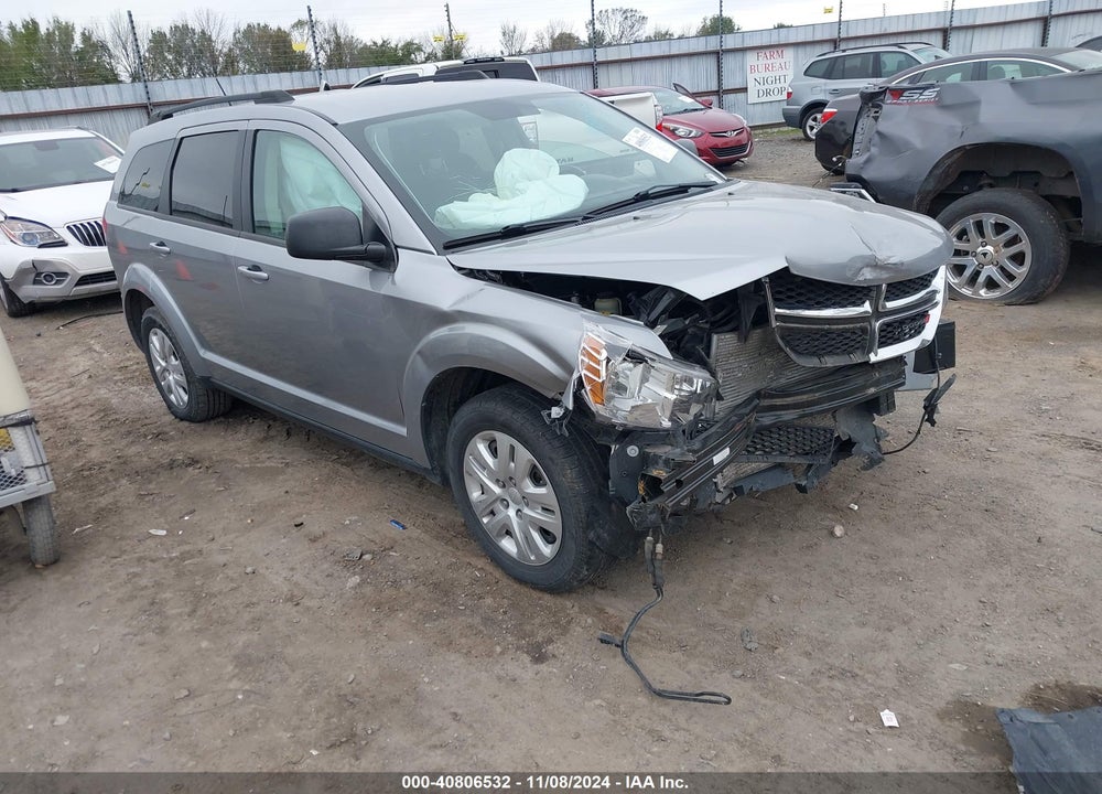 2018 DODGE JOURNEY SE VIN: 3C4PDCAB1JT189346