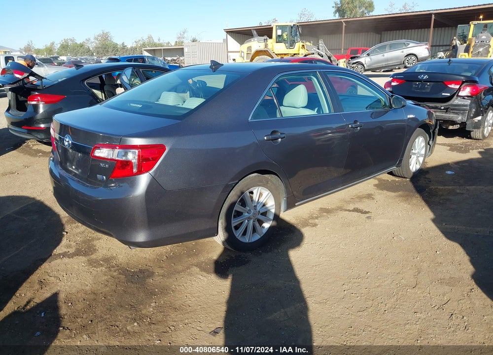 2012 TOYOTA CAMRY HYBRID XLE VIN: 4T1BD1FK1CU057165