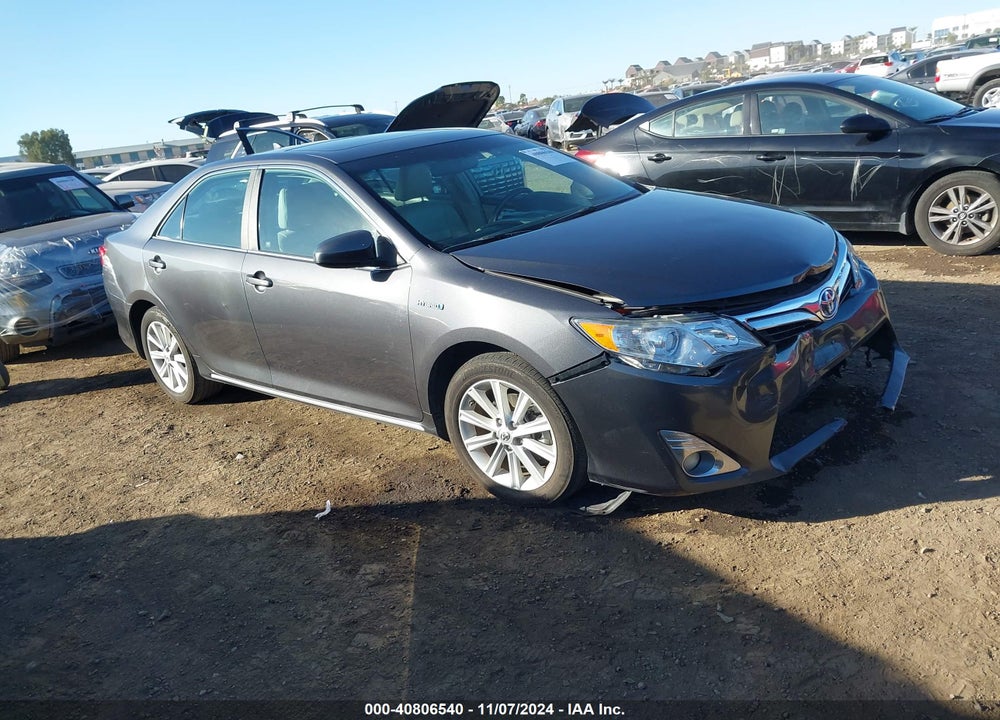 2012 TOYOTA CAMRY HYBRID XLE VIN: 4T1BD1FK1CU057165