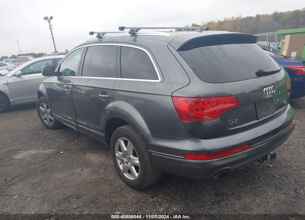 2015 AUDI Q7 3.0T PREMIUM VIN: WA1CGAFE3FD016481