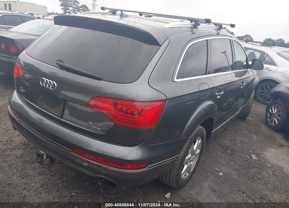 2015 AUDI Q7 3.0T PREMIUM VIN: WA1CGAFE3FD016481
