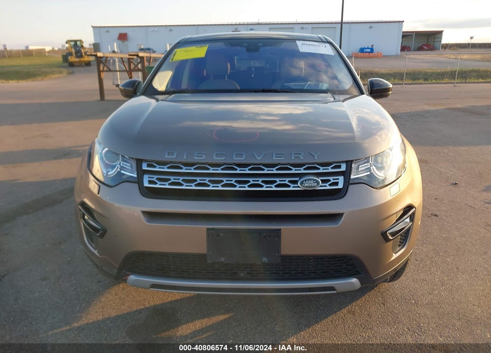 2017 LAND ROVER DISCOVERY SPORT HSE VIN: SALCR2BG0HH666340