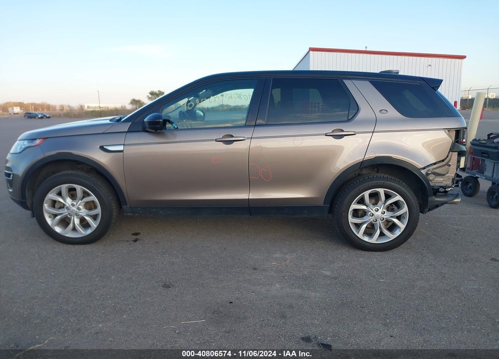 2017 LAND ROVER DISCOVERY SPORT HSE VIN: SALCR2BG0HH666340
