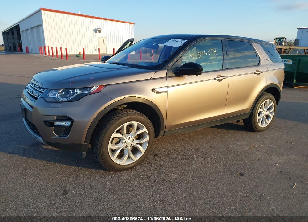 2017 LAND ROVER DISCOVERY SPORT HSE VIN: SALCR2BG0HH666340