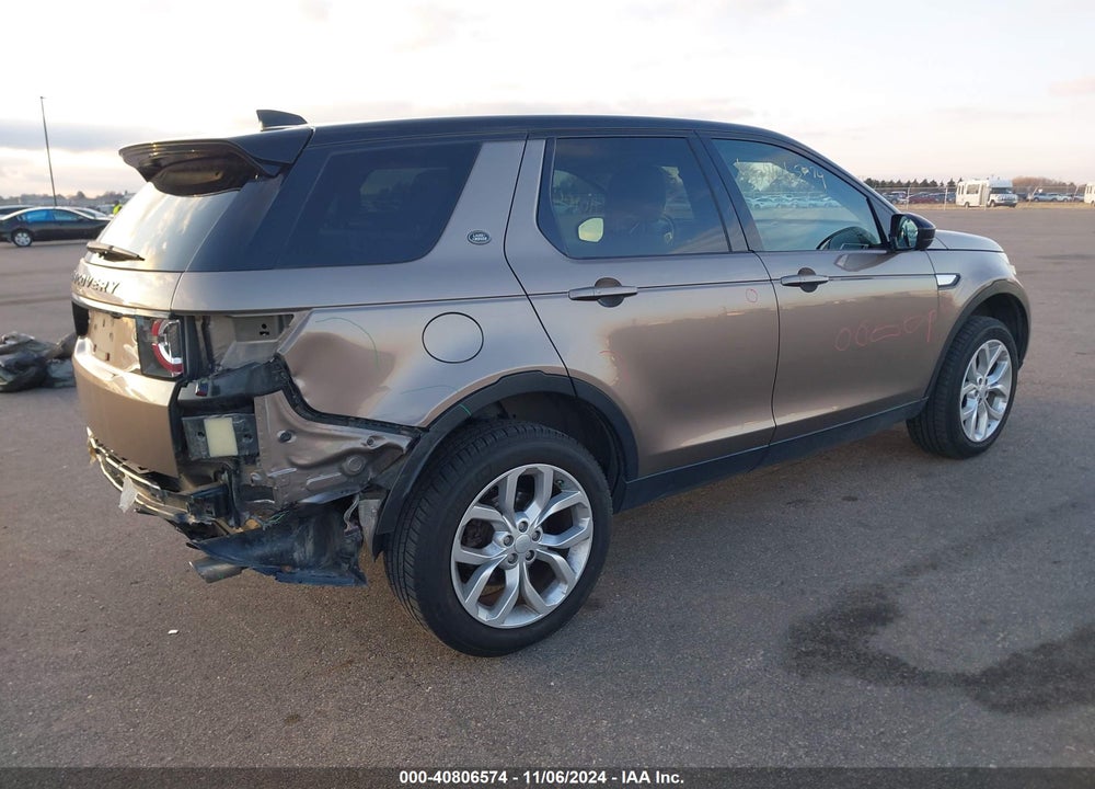2017 LAND ROVER DISCOVERY SPORT HSE VIN: SALCR2BG0HH666340
