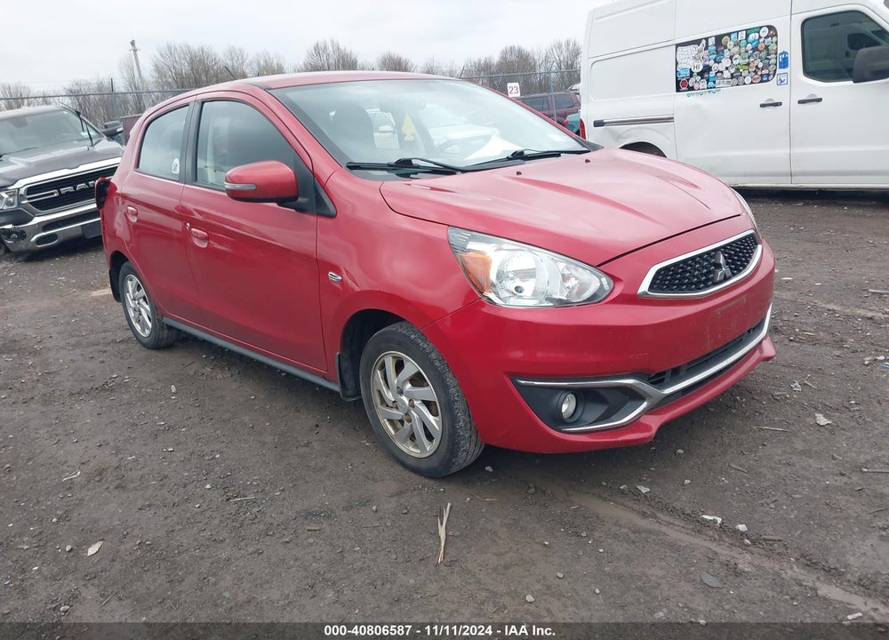 2018 MITSUBISHI MIRAGE SE VIN: ML32A4HJ8JH005334