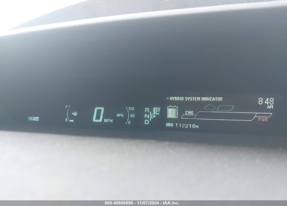 2012 TOYOTA PRIUS THREE VIN: JTDKN3DU0C1503597