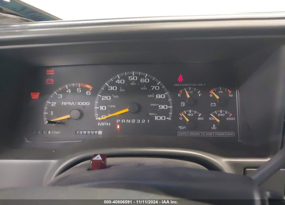 1996 CHEVROLET GMT-400 C1500 VIN: 1GCEC19M5TE118450