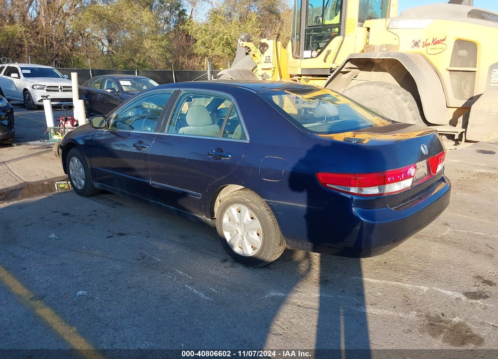 2004 HONDA ACCORD SDN LX VIN: 1HGCM56324A164075
