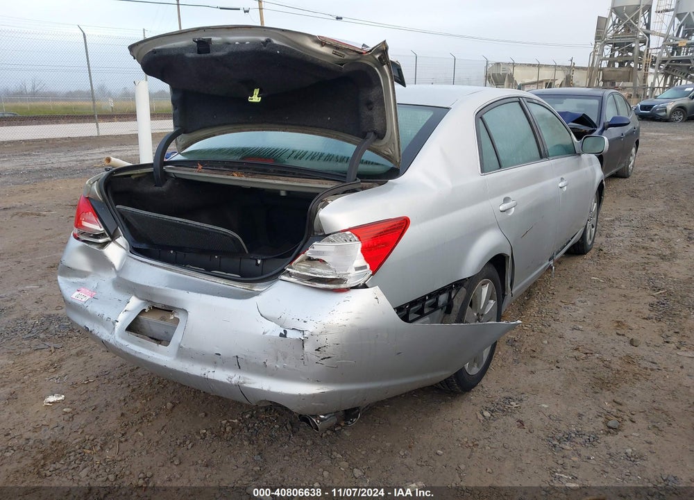 2005 TOYOTA AVALON TOURING VIN: 4T1BK36B65U014199