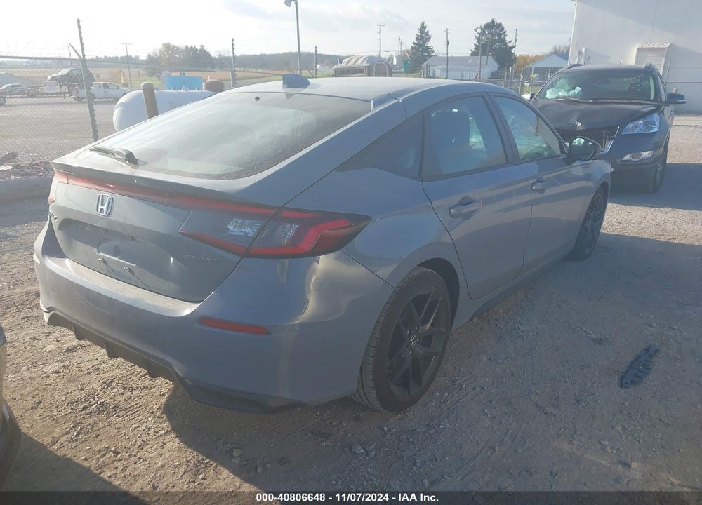 2024 HONDA CIVIC SPORT VIN: 19XFL2H85RE040327